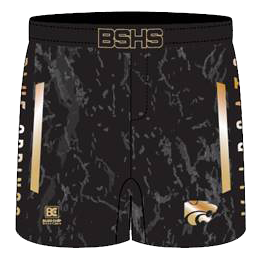 Luxe Sublimated Fight Shorts Design