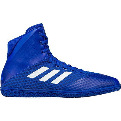 Adidas Mat Wizard 4 Wrestling Shoes (Royal / White)