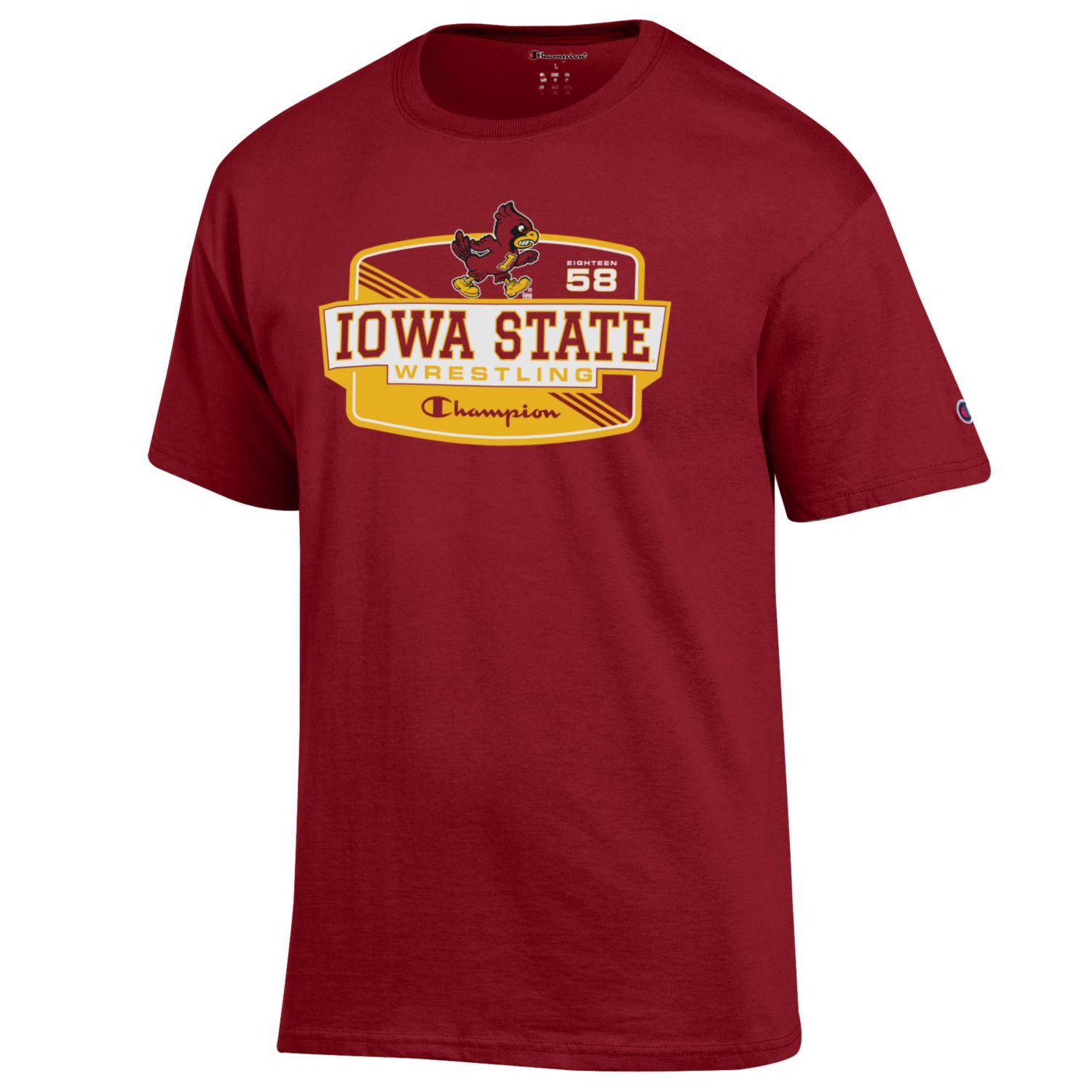 Iowa State Cyclones Established Champion Wrestling T-Shirt