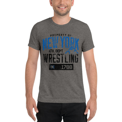 Property Of New York Triblend Wrestling T-Shirt