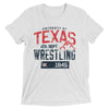 Property Of Texas Triblend Wrestling T-Shirt