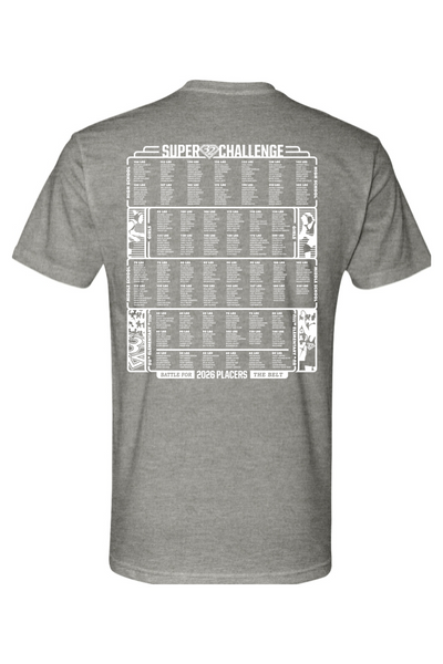 2026 Super 32 ADULT T-Shirt (PLACERS Names on Back)