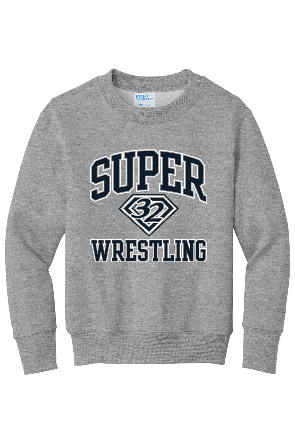 Super 32 YOUTH Grey Crewneck Sweatshirt