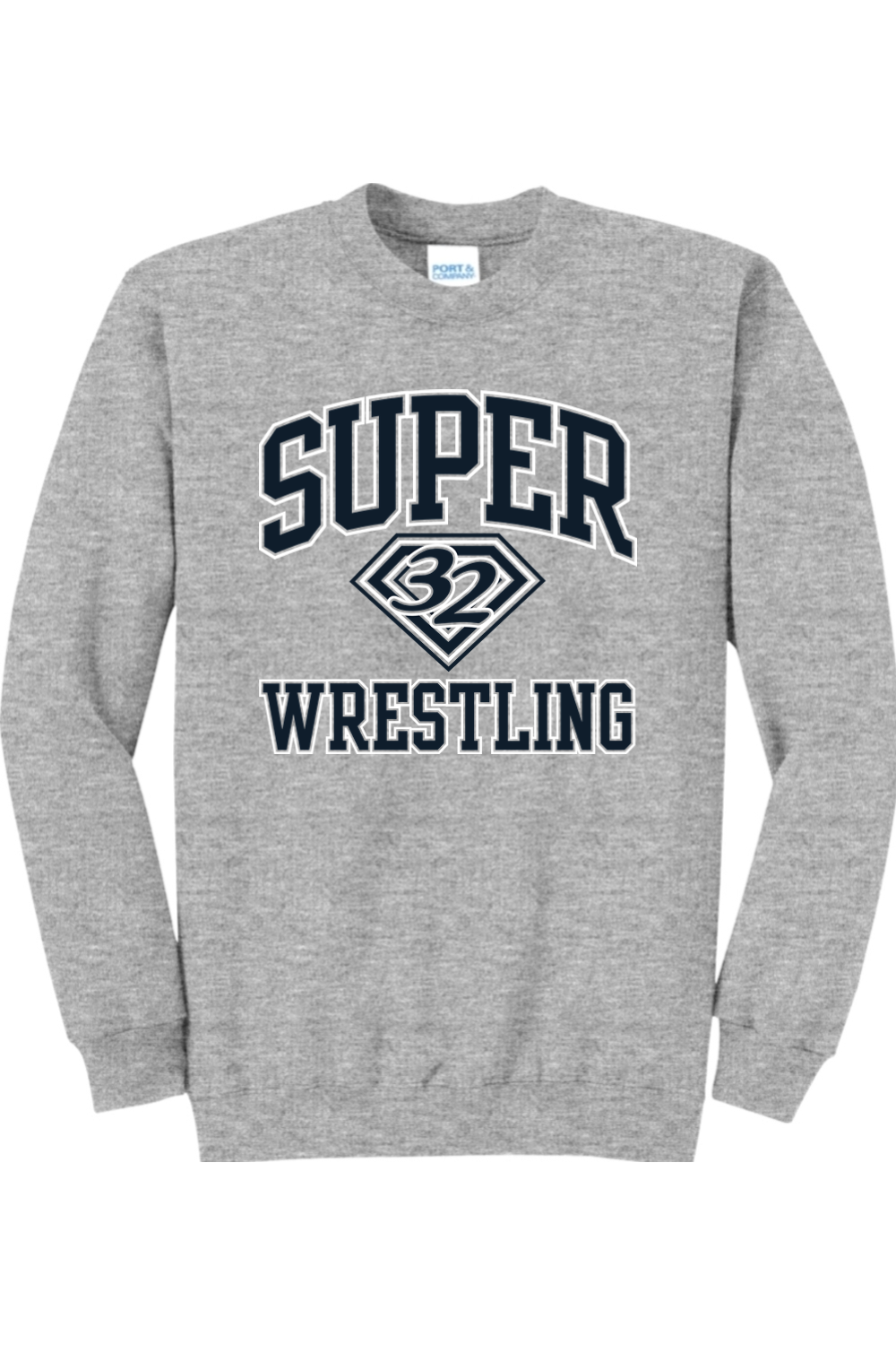 Super 32 ADULT Grey Crewneck Sweatshirt