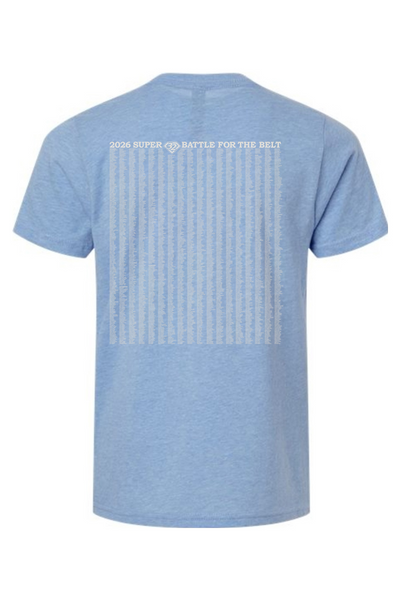 2026 Super 32 YOUTH T-Shirt (ALL Wrestlers Names on Back)