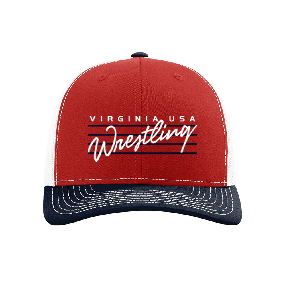 VA USA Wrestling Richardson 112 Trucker Cap