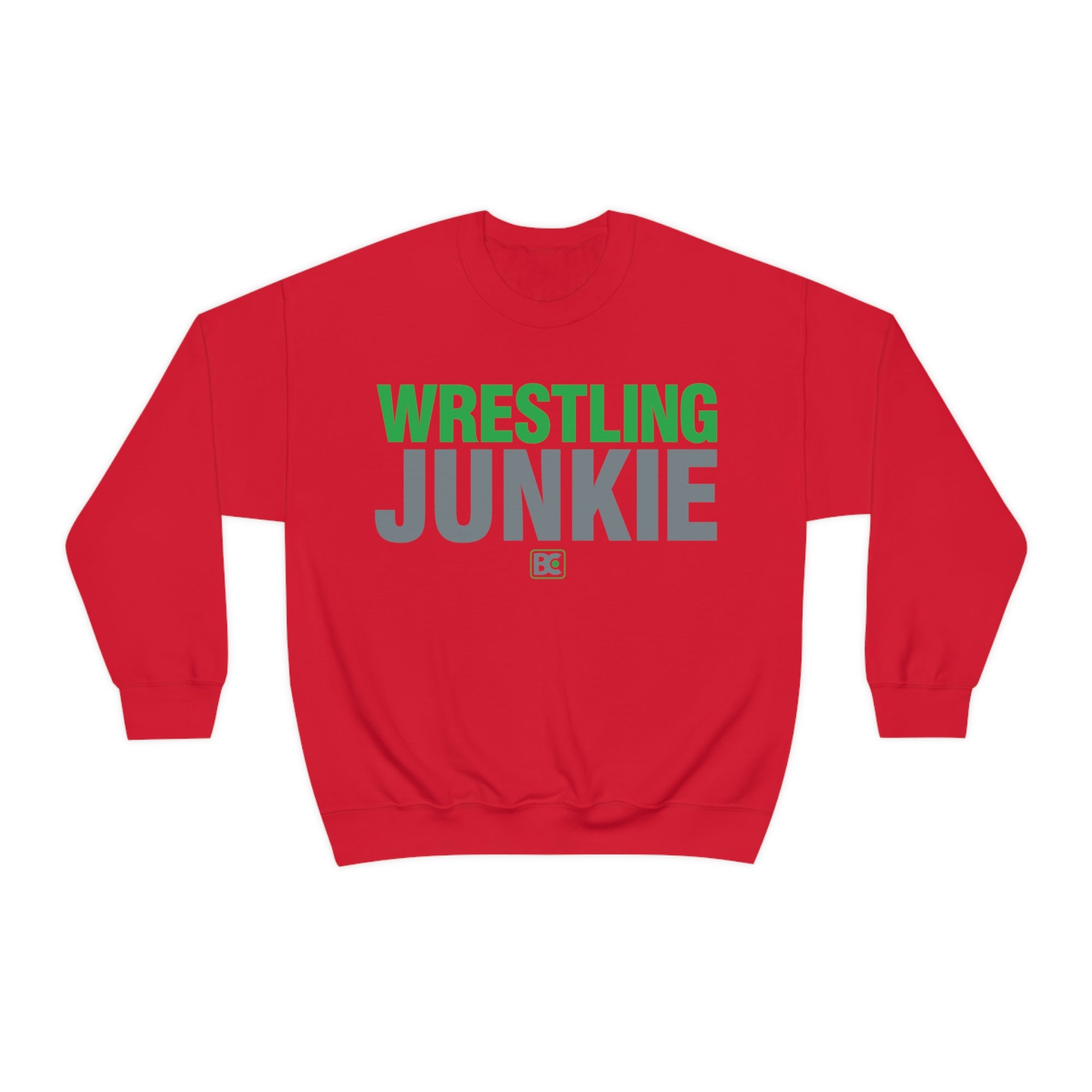 Wrestling Junkie Crewneck Sweatshirt