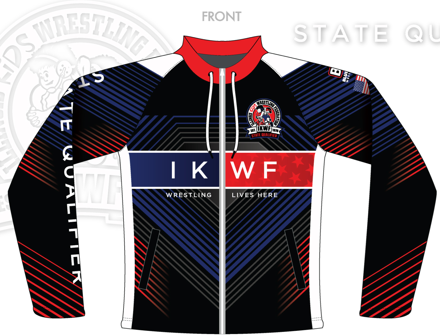 2025 IKWF State Wrestling Championship Jacket