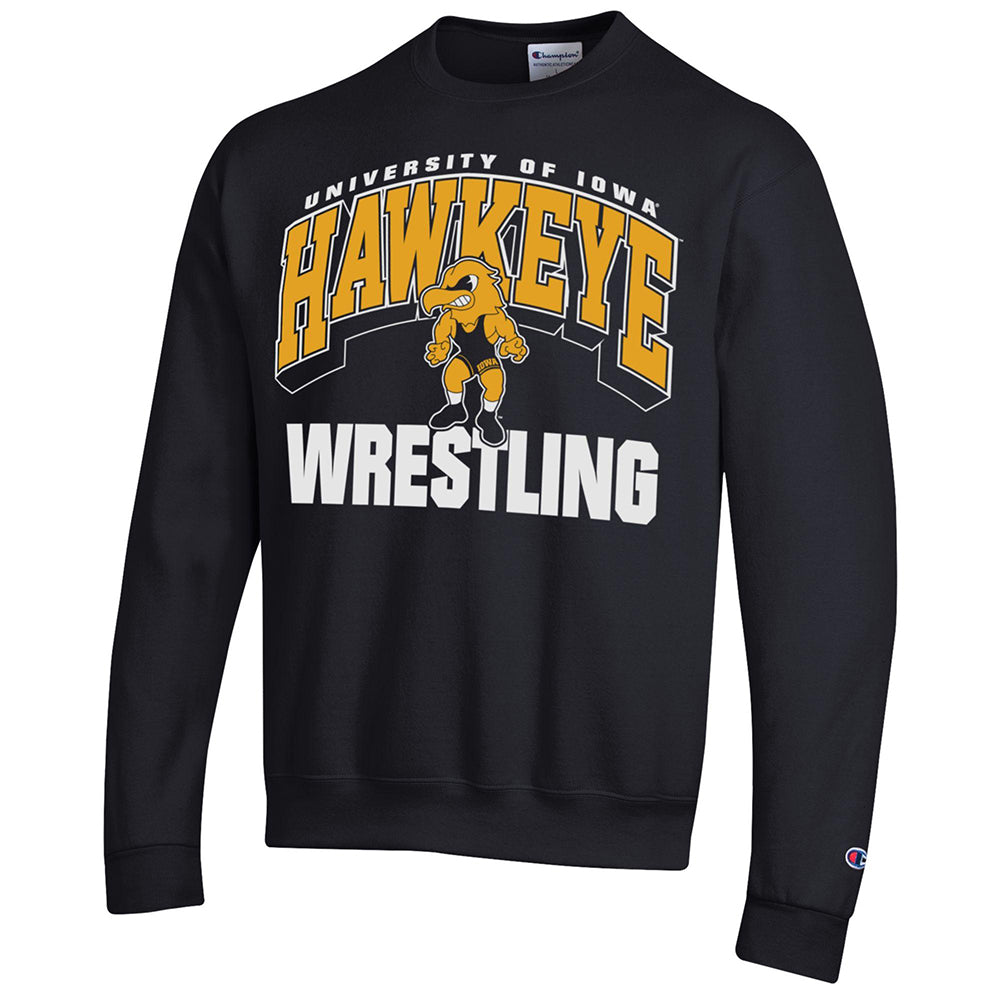 Iowa Champion Black Crewneck