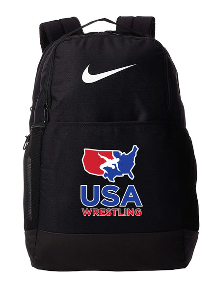 Nike USA Wrestling Brasilia 7 XL Backpack (Black)