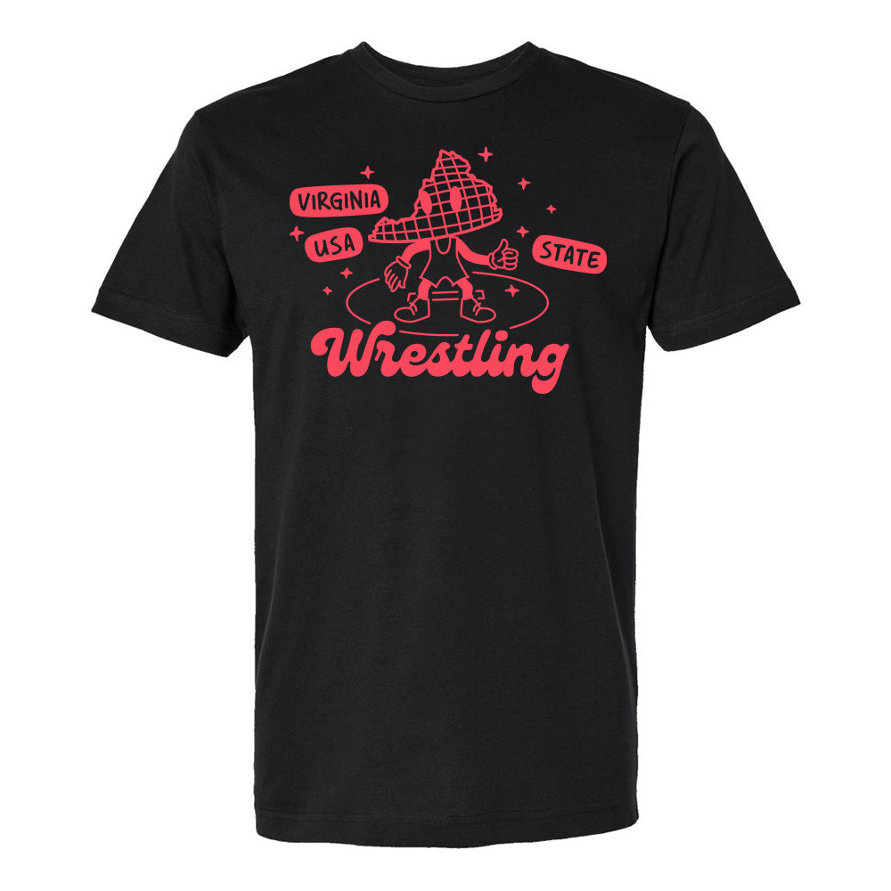 2026 VA USA Youth Folkstyle State Championships Puff T-Shirt