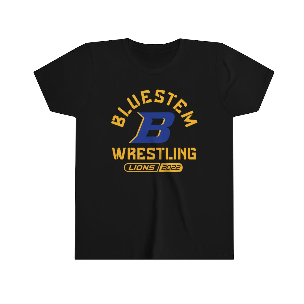 Bluestem Wrestling Youth Short Sleeve Tee (BSTEM21-22)