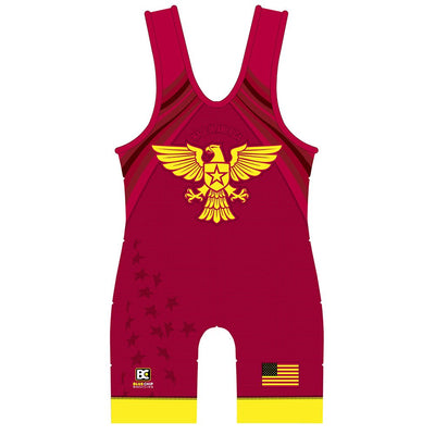 Made in America Wrestling Singlet (Red)