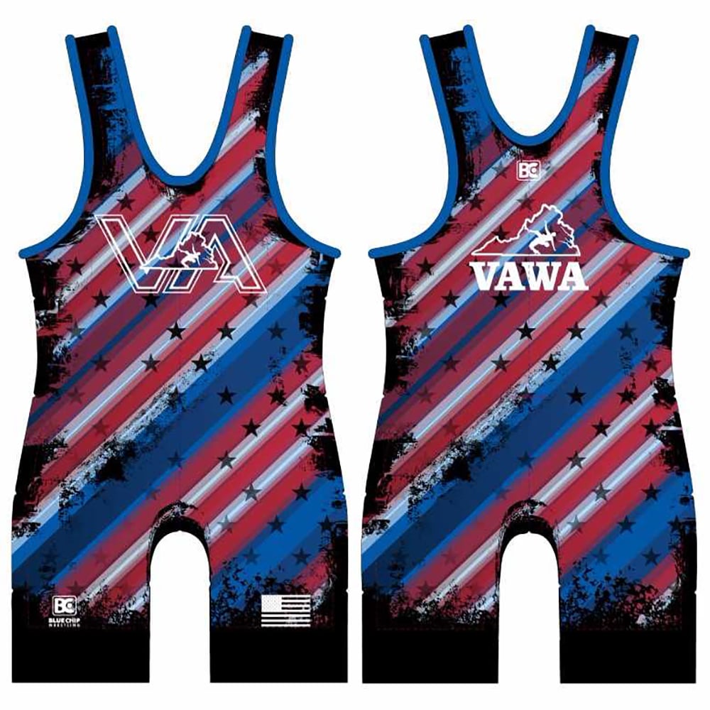 2017-18 Virginia USA Wrestling Singlet