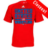 Adidas Climalite United States Wrestling Red T-Shirt