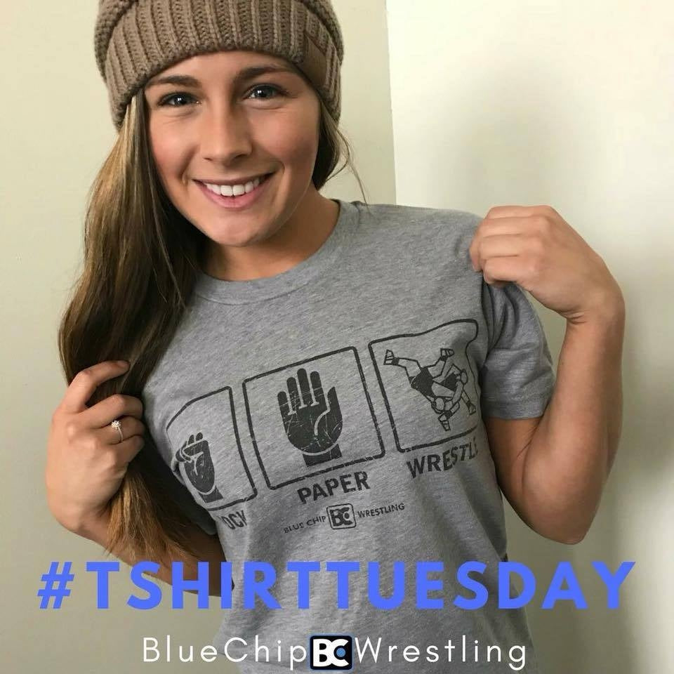 Rock Paper Wrestle Wrestling T-Shirt