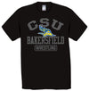 Cal State Bakersfield Mono Black Wrestling T-Shirt