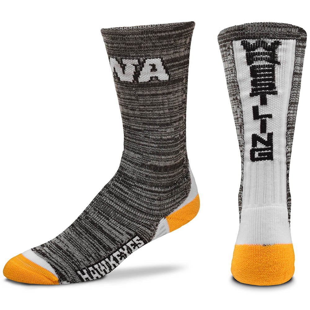 Iowa Hawkeyes Vortex Wrestling Socks