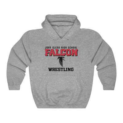 John Glenn Wrestling Hooded Sweatshirt