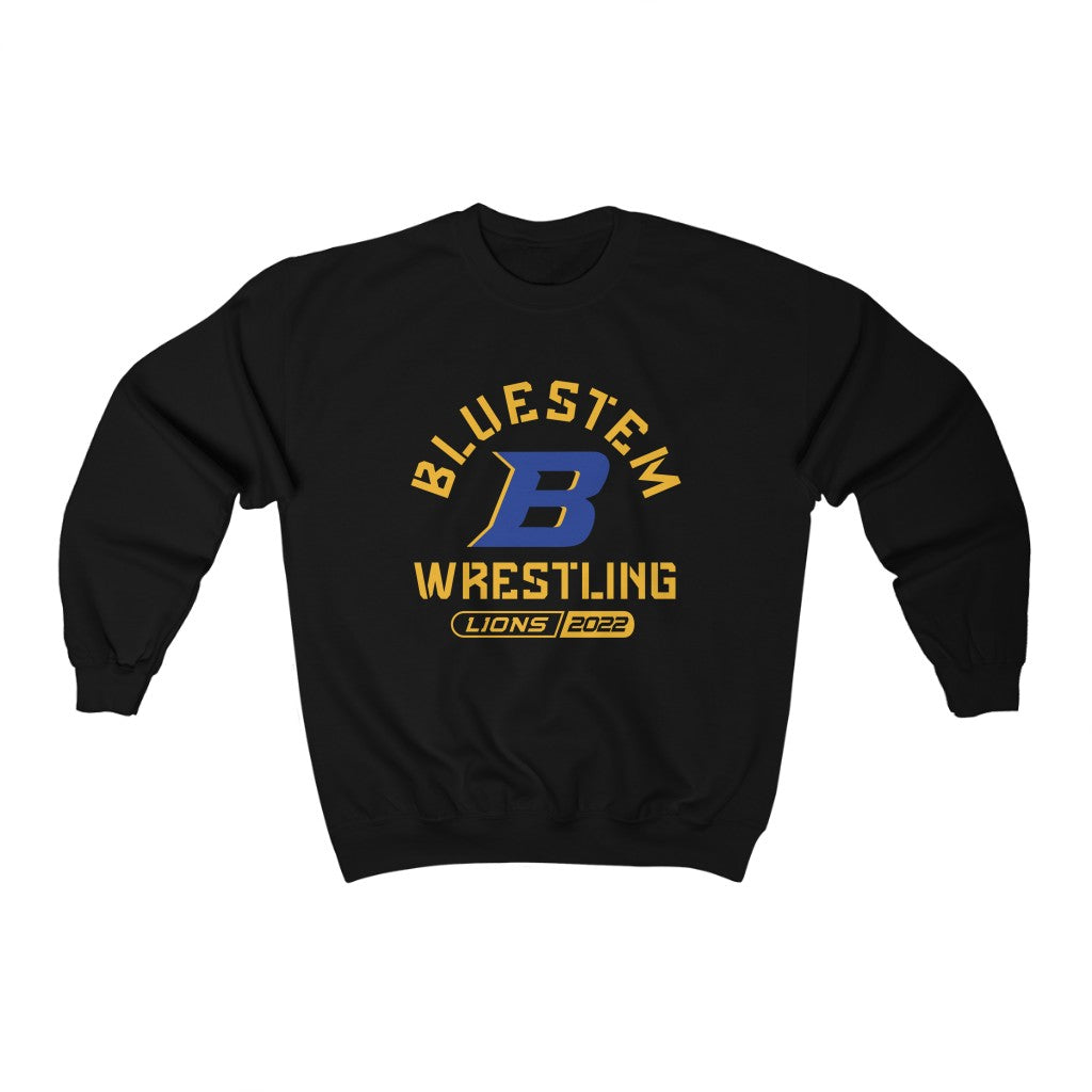 Bluestem Wrestling Crewneck Sweatshirt (BSTEM21-22)