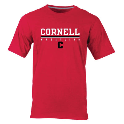 Cornell Big Red Wrestling Essential Short Sleeve Tee