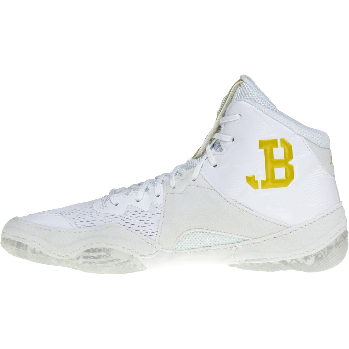 Shop for Asics JB Elite IV Wrestling Shoes (White / Rich Gold) Blue