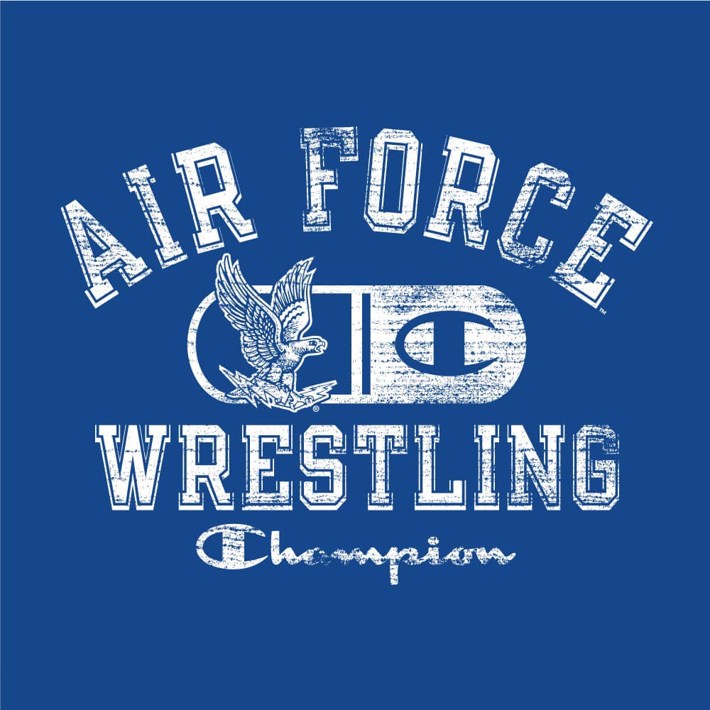 Air Force Falcons Champion Wrestling T-Shirt