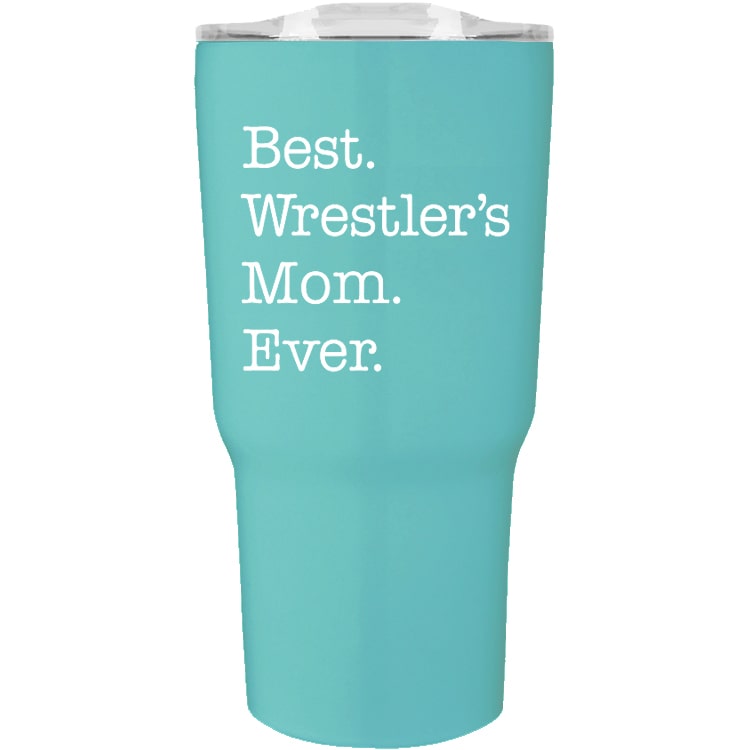 Best Wrestler's Mom Ever 20oz Tumbler - Mint Green