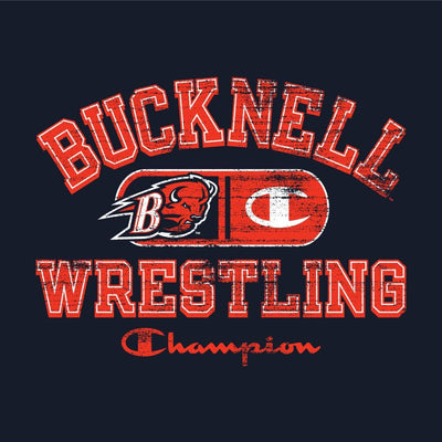 Bucknell Bisons Champion Wrestling T-Shirt