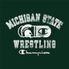 Michigan State Spartans Champion Wrestling T-Shirt