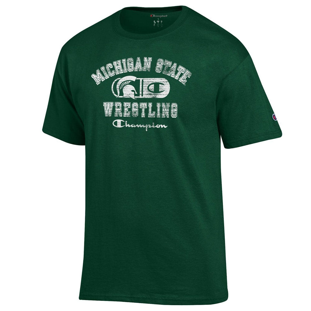 Michigan State Spartans Champion Wrestling T-Shirt