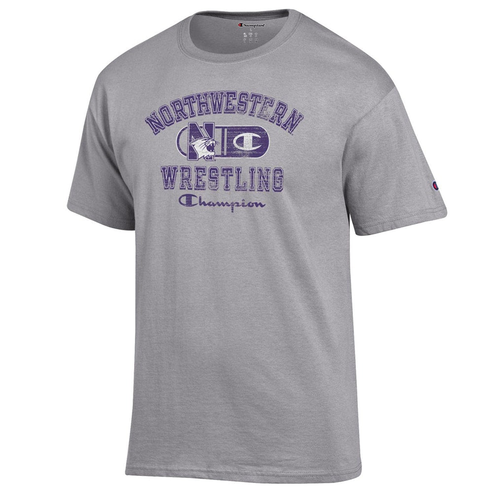 Northwestern Wildcats Champion Wrestling T-Shirt