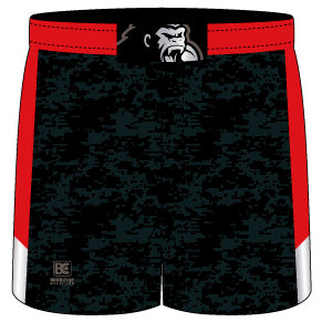 Chrome Sublimated Fight Shorts Design