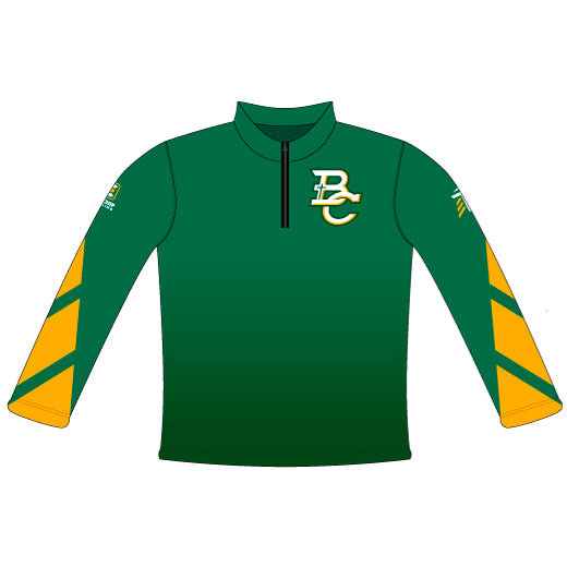 Clutch Sublimated Quarter Zip Pullover Design