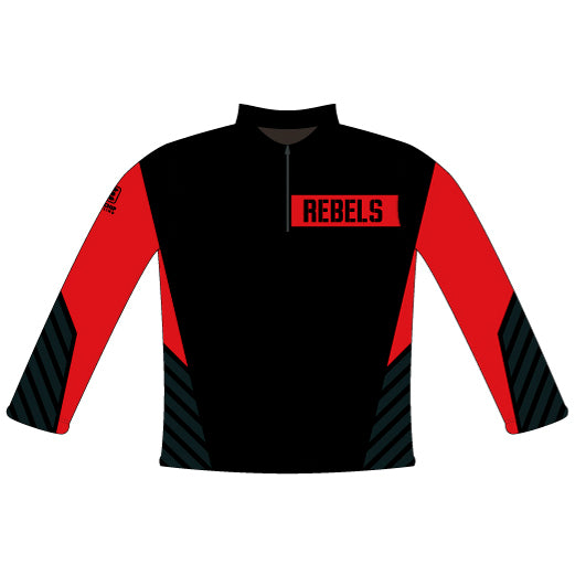 Confidence Sublimated Quarter Zip Pullover Design