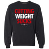 Cutting Weight Sucks Crewneck Sweatshirt