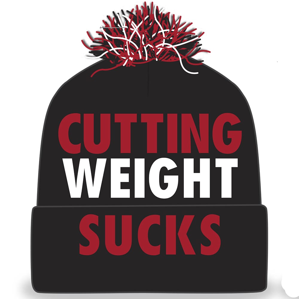 Cutting Weight Sucks Embroidered Knit Beanie