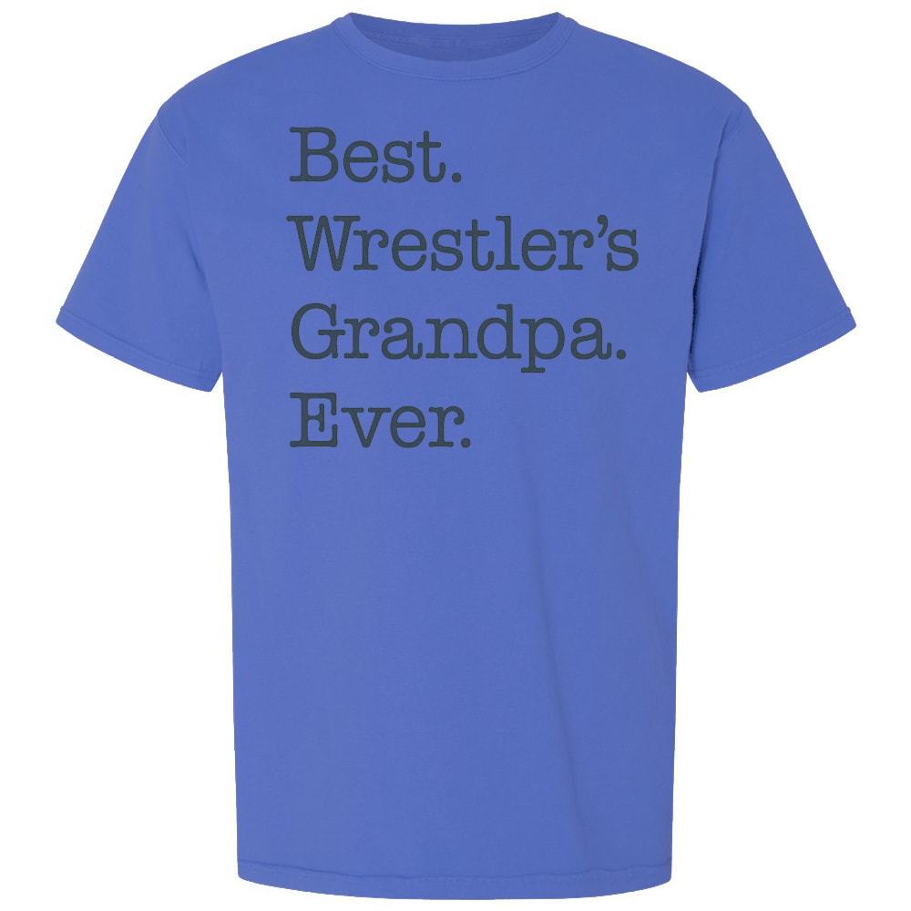 Best Wrestler's Grandpa Ever Wrestling T-Shirt