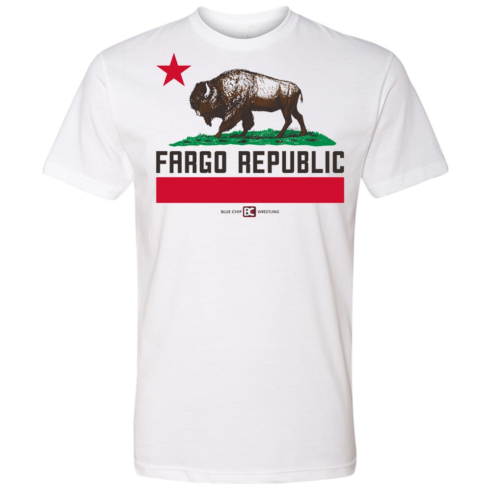 Fargo Republic Blue Chip Wrestling T-Shirt