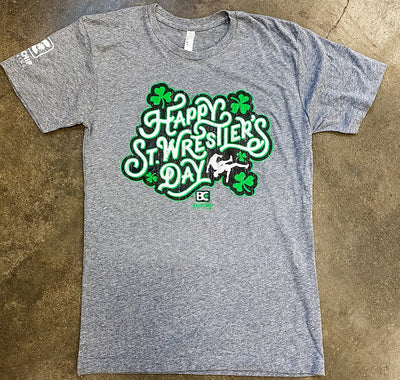 Happy St. Wrestler's Day Wrestling T-Shirt