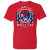 Illinois USA Wrestling Red Shield Tee