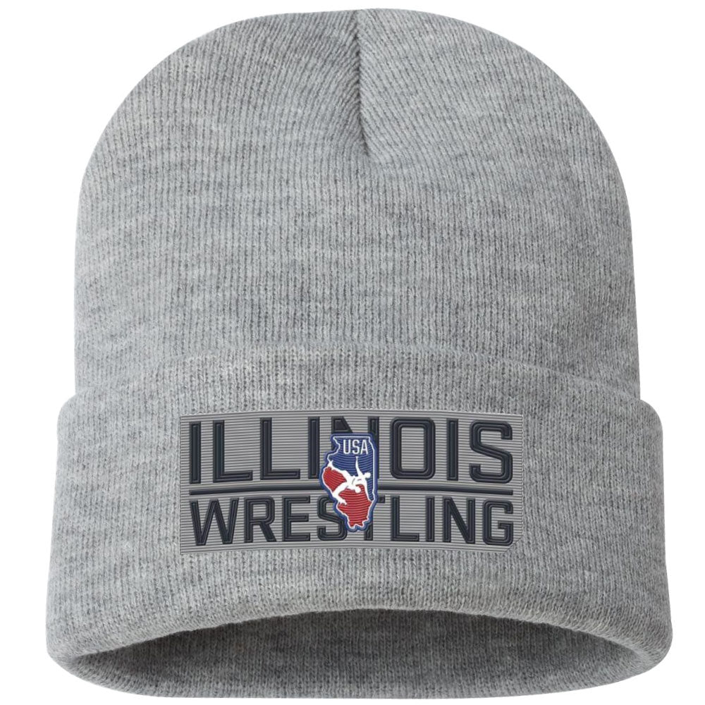 2020 Illinois USA Wrestling Knit Hat