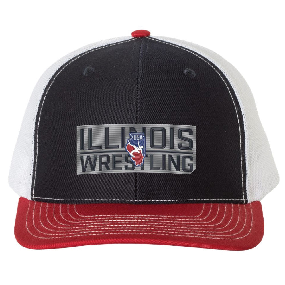 2020 Illinois USA Wrestling Richardson Trucker Hat