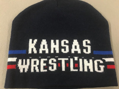 Kansas USA Wrestling Knit Beanie 2019