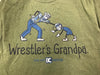 Wrestlers Grandpa Family Circle Tee (Green)
