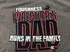 Wrestlers Dad T-Shirt (Grey)