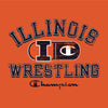 Illinois Fighting Illini Champion Wrestling T-Shirt