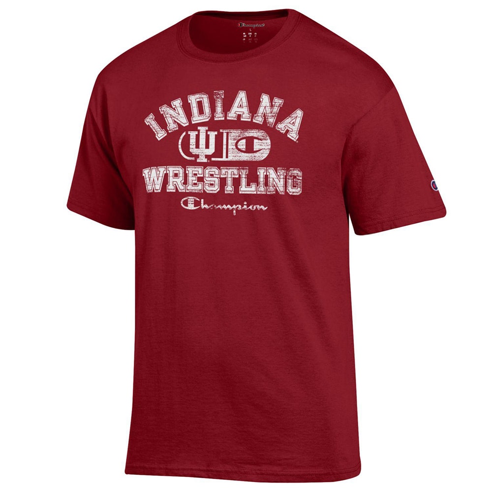 Indiana Hoosiers Champion Wrestling T-Shirt
