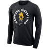 Iowa Hawkeyes Wrestling Nike Dri-Fit Legend 2.0 Long Sleeve T-Shirt
