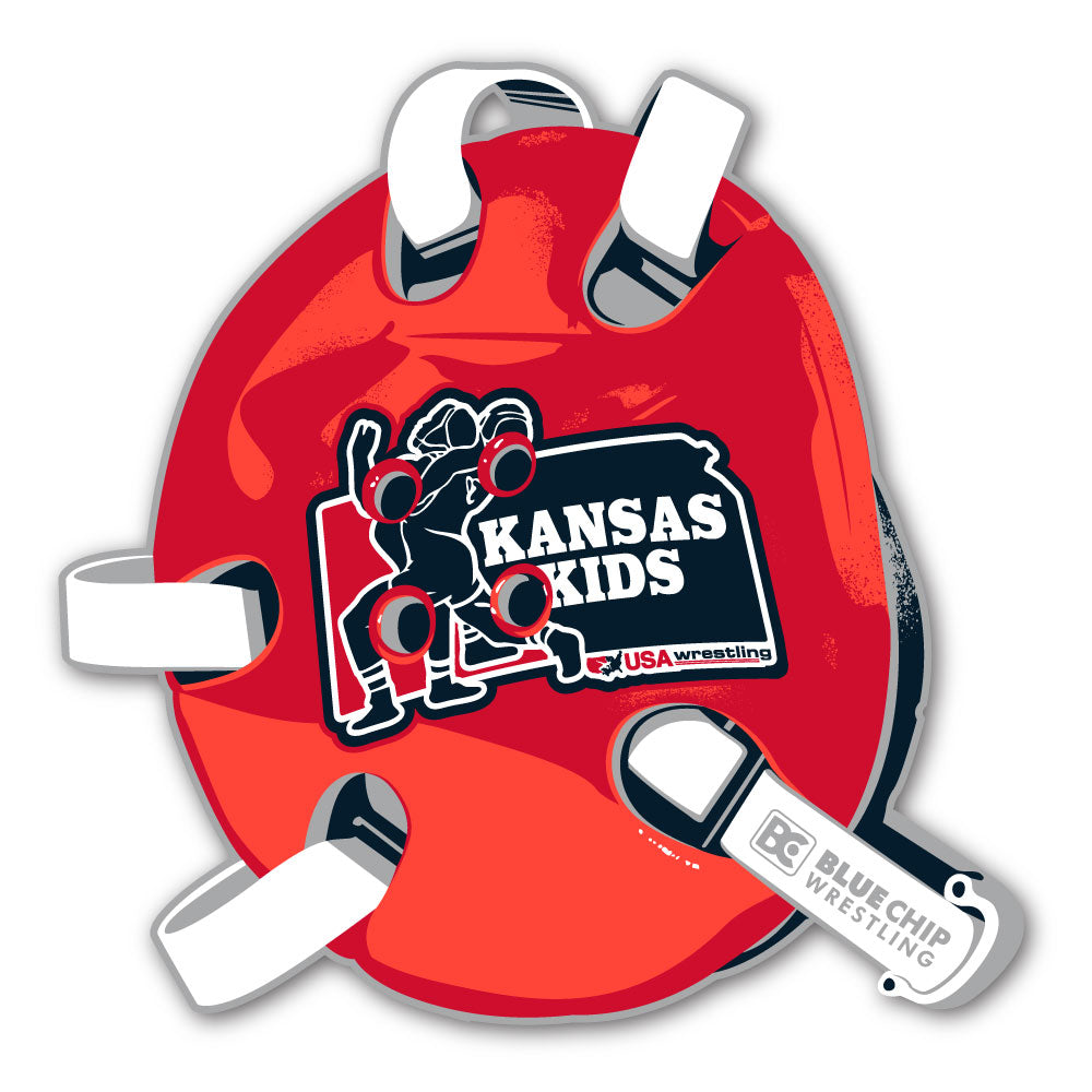 2020 Kansas USA Wrestling State Championship Sticker